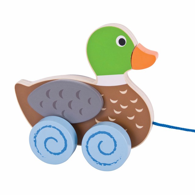 duck push along toy