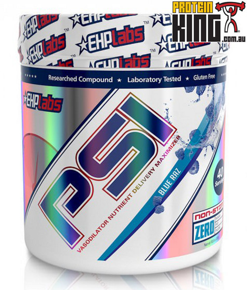 EHP Labs PSI 300g Blue Raz Vasodilator Non Stim Pre Workout EHPlabs for sale online eBay