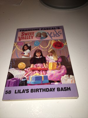 Sweet Valley Ninos Libro Lila Del Cumpleanos Bash 58 Francine Pascal Ebay