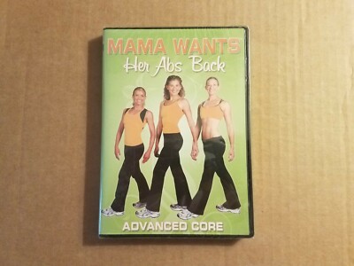Mama Wants Her Abs Back Advanced Core - Lisa Druxman Brand NEW DVD