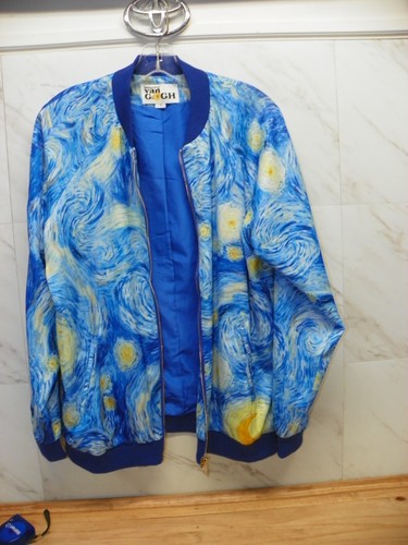Van Gogh Immersive Experience Sternennacht-Damenbomberjacke Small