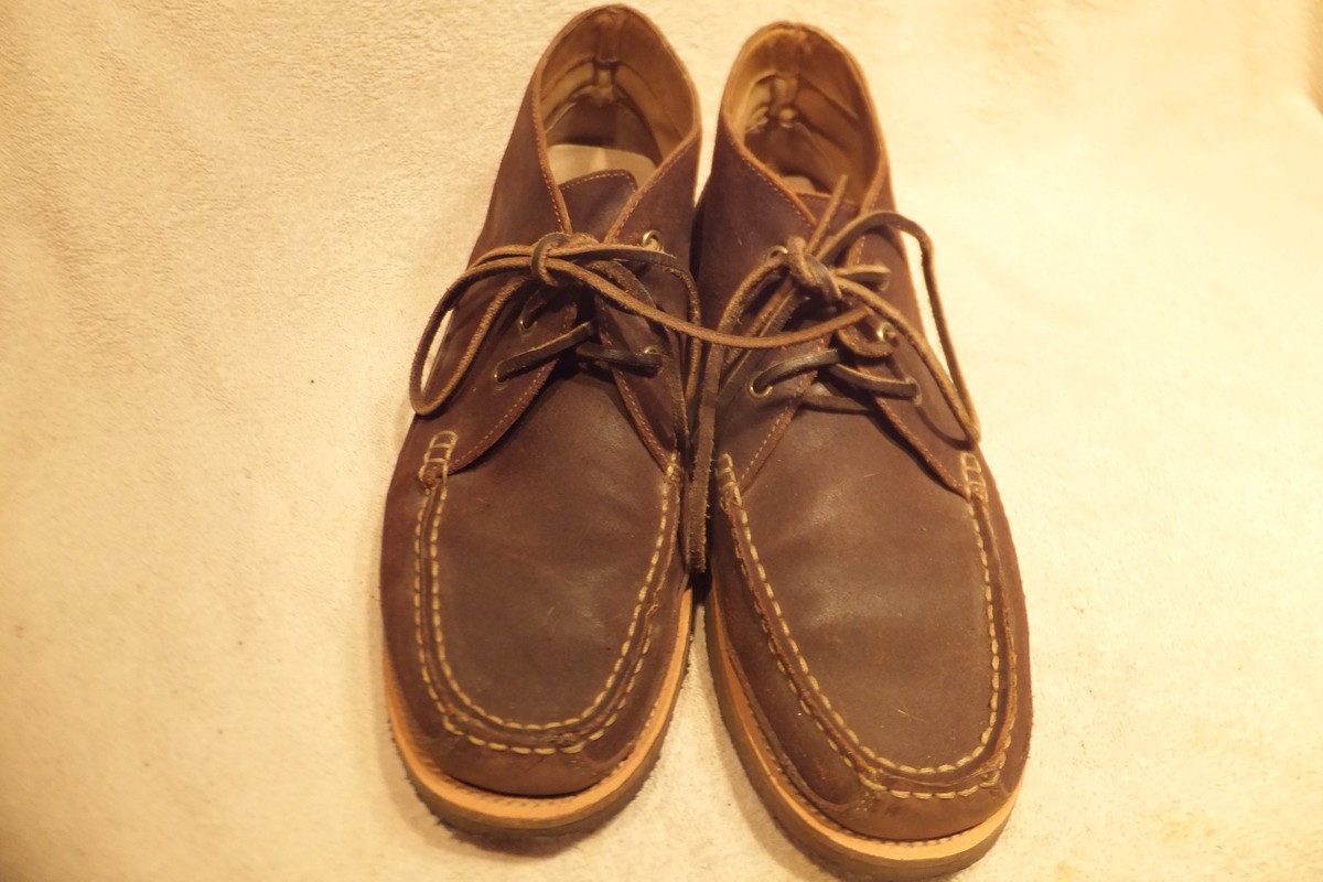 Fossil Mens  Genuine Leather Brown Lace Up Boots Ankle Chukka Booties Size 10 Fossil Men main image 4
