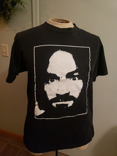 Vintage Marilyn Manson Charlie Don’t Surf T Shirt  XL Rare Charles Manson
