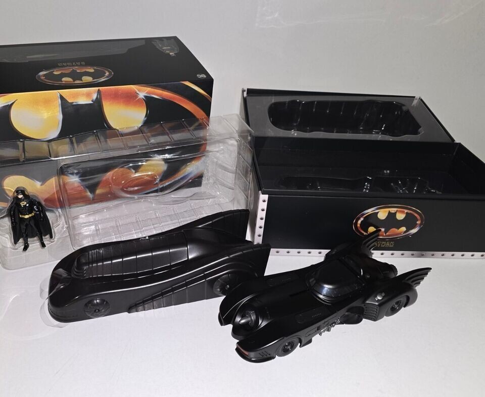 1/24 Jada Hollywood Rides 1980 Batmobile with Armor Shell Black