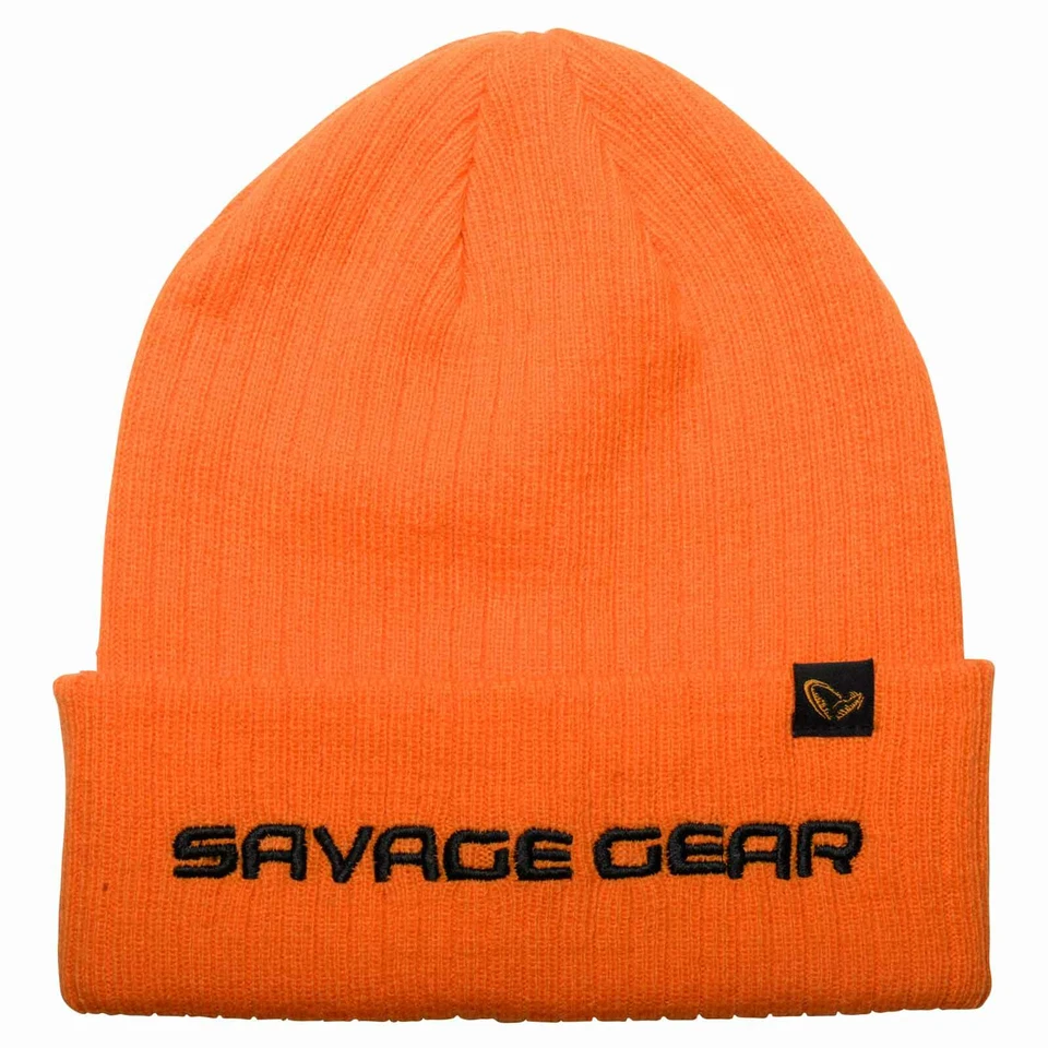 Savage Gear FOLD-UP BEANIE Sun Orange Mütze - Bild 1 von 1
