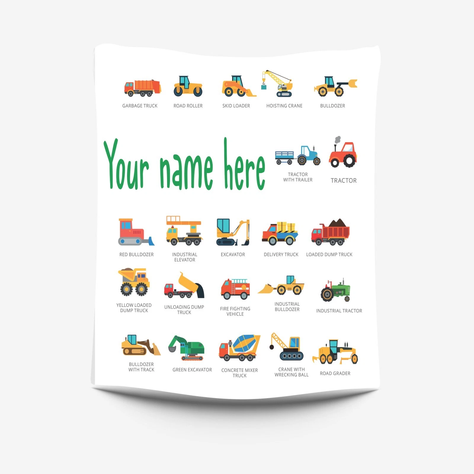 Personalized barbie  Blanket with Name for Girl, Disney Princess blankets