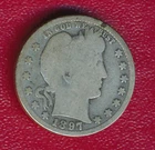 1897 BARBER SILVER QUARTER **VERY NICE CIRCULATED GOOD** FREE SHIPPING!!
