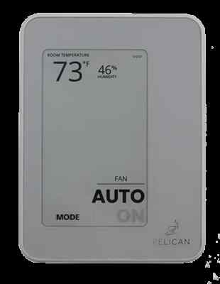 Pelican TC2 Connected Thermostat Humidity Control