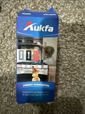 Aukfa Gas Stove Baby Proof Knobs Locks 6 Pack , Child Proofing Oven Knob Lock