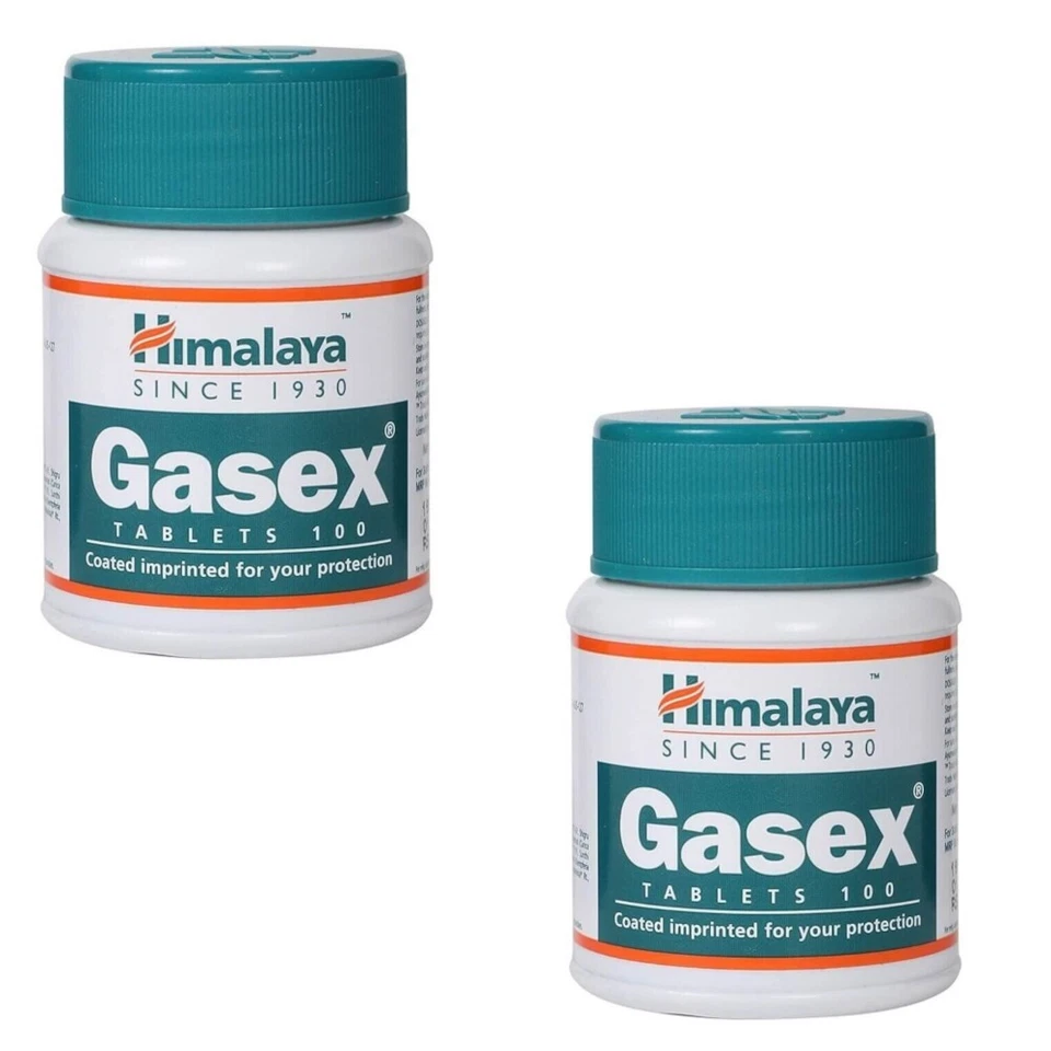 HIMALAYA GASEX 2 x 100 Tabletten