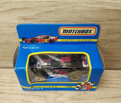 Matchbox Nutmeg Modifieds #21 George Kent 1:64 Scale Dirt Car | eBay