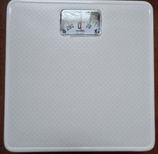 Taylor Analog Bathroom Scale White 300LB Max Weight - 2 Avail Price Is For ONE