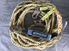 Guardian Fall Protection03715,01320 VLA-50 Poly Steel Vertical Lifeline Assembly