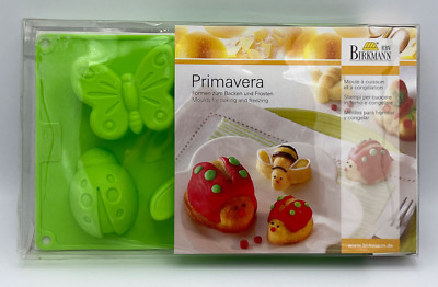 RBV Birkmann Silicone Baking Freezing Molds Primavera Mold for 6
