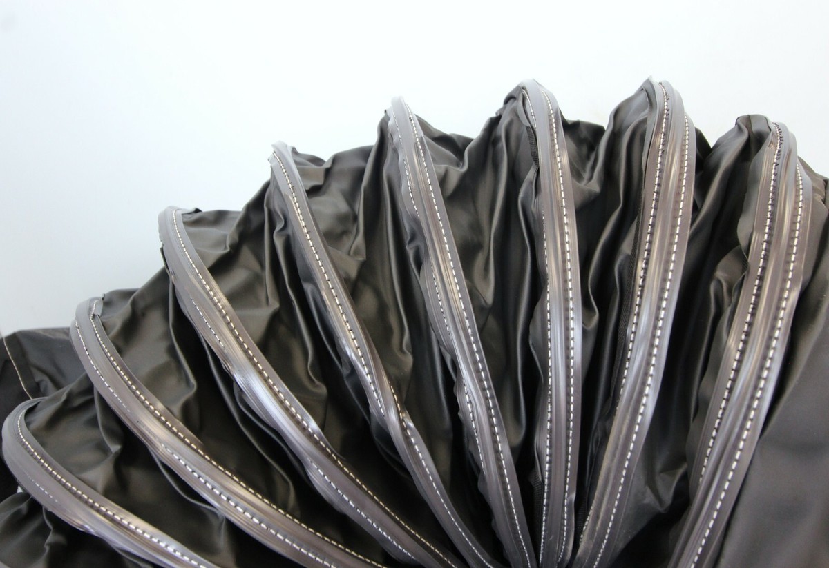 Quantity Of  12  Hitex 12 In X 25 Ft High Temp Construction Heater Ducting (unused) Wisconsin
