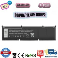   New 86Wh 69KF2 Battery For Dell Alienware M15 M17 R3 XPS 15 9500 8FCTC 70N2F
