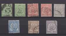TIMBRES COLONIE FRANCAISE TUNISIE  N 22/27 OBLITERES  REF 1117