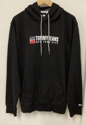 Tommy Hilfiger Jeans Hoodie - TJM Entry Athletics Hoodie New York Schwarz | Neu mit Etikett