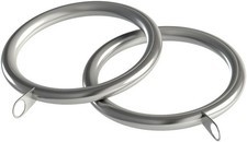 Speedy Products 28mm Standard Lined Ring Pk 8 Satin Silver