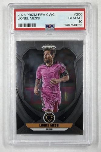 World Cup Lionel Messi 2025 Panini Prizm World Cup Lionel Messi #200 Silver