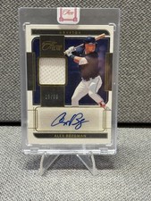 2022 Panini Three and Two Alex Bregman Patch Auto /35  #AJ-AB