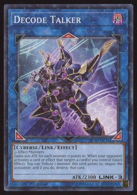 Yu-Gi-Oh! Decode Talker #SP18-EN031 1st Edition Star Foil Rare