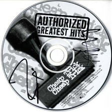 Cheap Trick Signed Autographed Authorized Greatest Hits CD