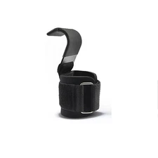 Weight Lifting Hooks for Weight Training, Hand-Bar, Wrist Straps, Gym Fitness Ho