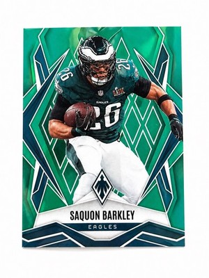 2025 Panini Phoenix - Saquon Barkley #128 Green /25