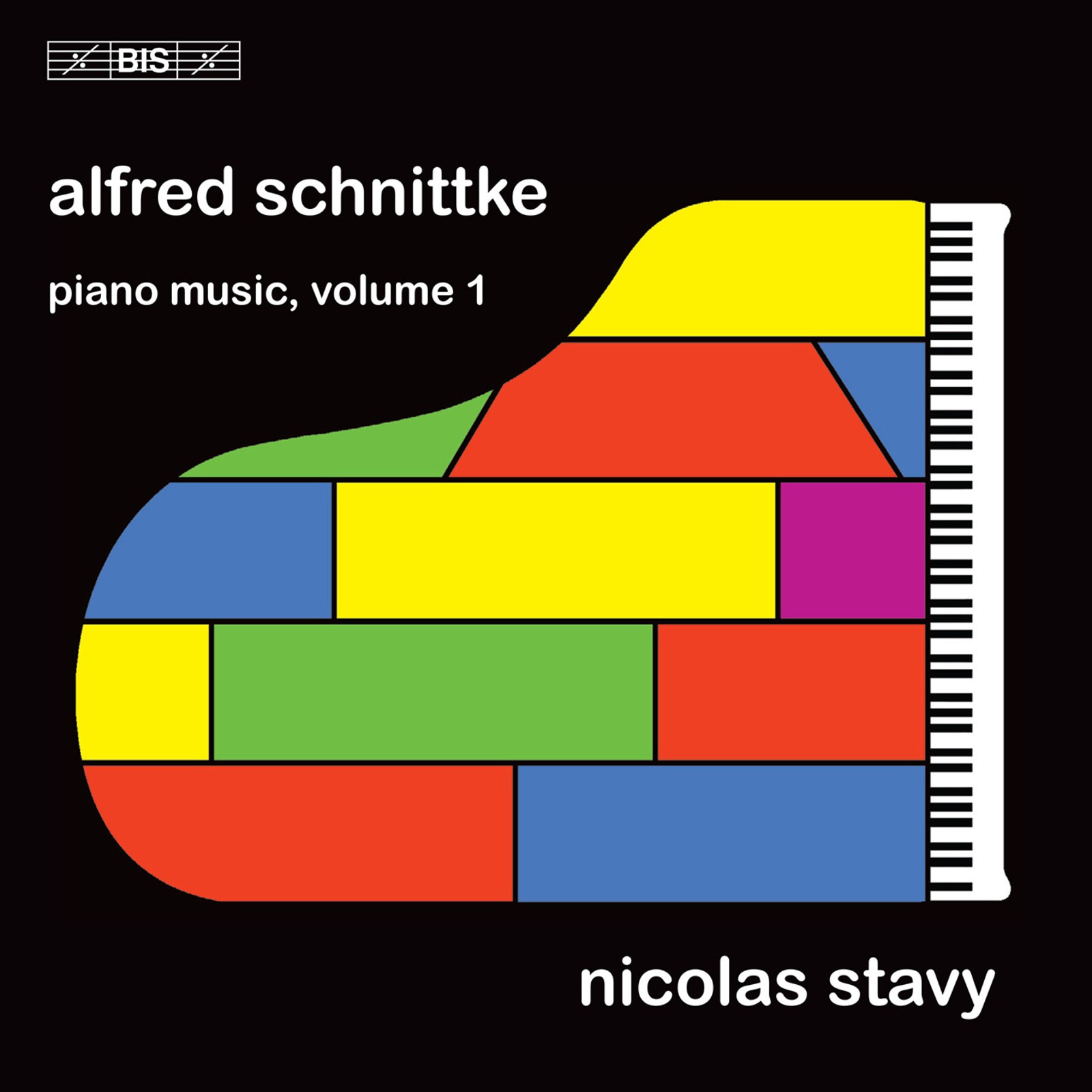 BIS2797 Nicolas Stavy Alfred Schnittke: Piano Music, Vol. 1 CD BIS2797 NEW