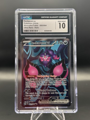 Pecharunt ex graded CGC 10 for sale on eBay