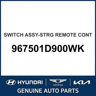 2006-2011 Kia Rondo Schalterbaugruppe - Strg Fernbedienung OEM Neu 967501D900WK
