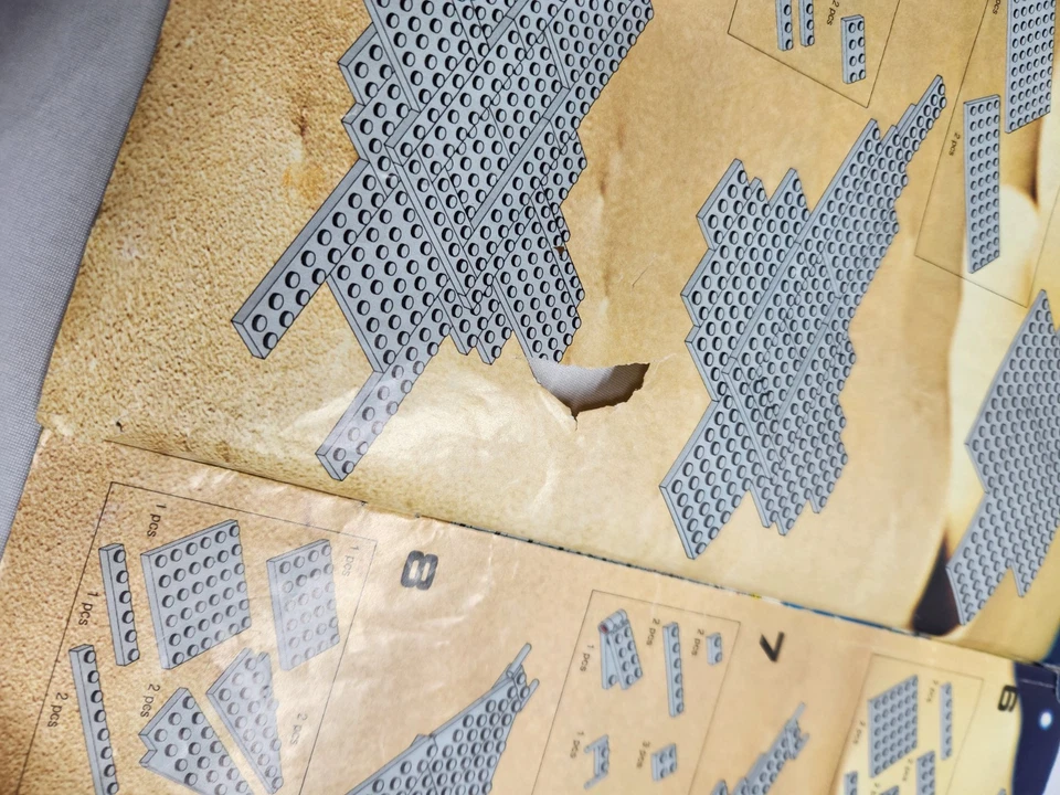 VTG LEGO 497 Galaxy Explorer Classic Space Complete With Instructions *read* - Image 3 of 4