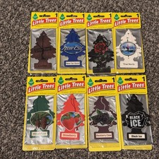 8 Variety Car Freshener Trees