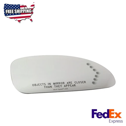 Mirror Glass Heated Passenger Side Fits 2003-2005 Buick LeSabre Custom Limited