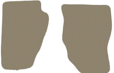 Basic Front Autoteppiche Beige für Dodge Nitro 2006-2011 Automatten