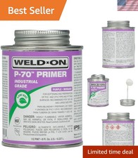 PVC CPVC Industrial Primer Fast Acting Low VOC Purple 8 fl oz