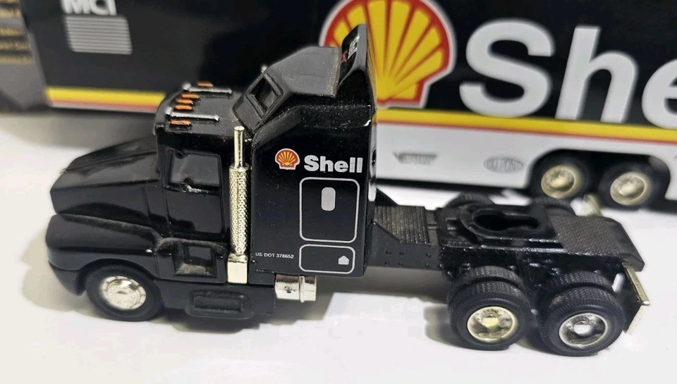 Corgi 1:64 Scale 12" Shell Duracell Racing Team Die cast Truck & Trailer READ - Image 3 of 4