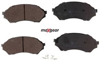 Maxgear 19-1142 Bremsbelagsatz FüR Scheibenbremse Bremsbelagsatz FüR Mazda