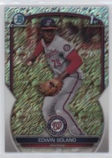 2023 Bowman Chrome Prospects Shimmer Refractor Edwin Solano #BCP-169 6u5