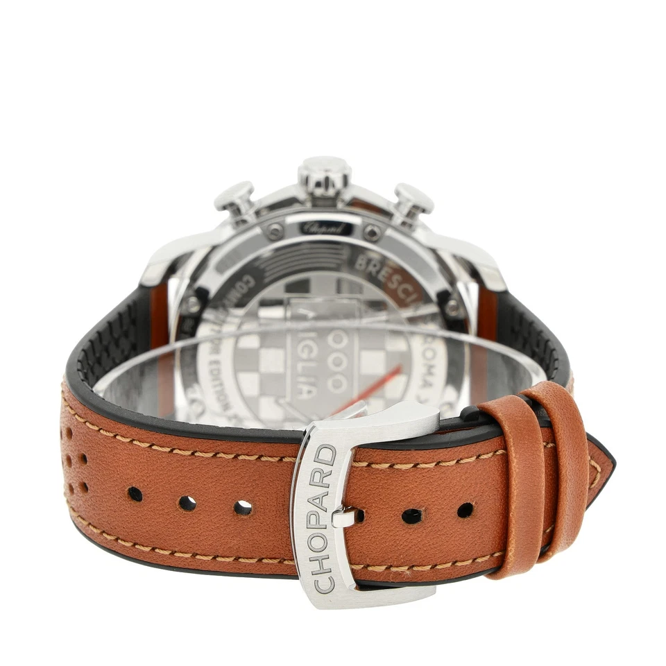 CHOPARD MILLE MIGLIA 44MM REF. 8585 CREME DIAL EDELSTAHL 2023 FULL SET - Bild 4 von 4
