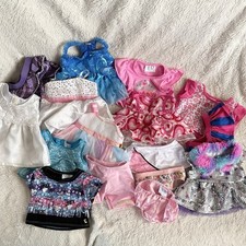 Build A Bear Workshop Girl Dresses Clothes Lot Stuffed Animal Accessories Pink