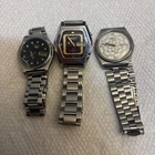Not Working Lot Of 3 Seiko 5 , Ricoh Vintage Day/date Japan Original Movement