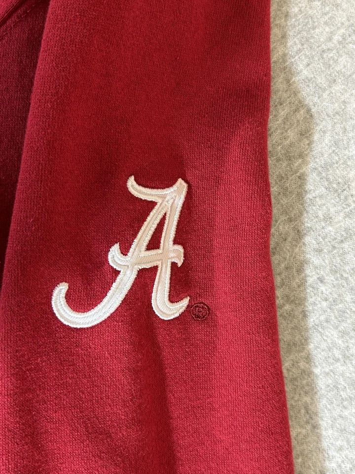 Мужская толстовка с капюшоном Alabama Crimson Tide 3XL красный футбольный пуловер NCAA толстовка флис - Изображение 4 из 4