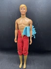 Vintage 1971 Mattel SUNSET MALIBU KEN Doll #1088 with  Towel Lps1