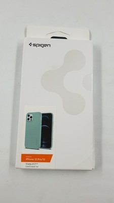 Spigen Thin Fit Hülle iPhone 12/ 12 Pro Case Slim Schutz Mint Grün