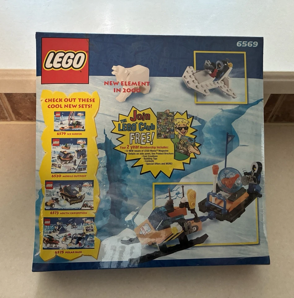 Vintage LEGO 6569 Arctic Polar Value Pack New in Box Sealed🔥FREE SHIPPING🔥 - Image 2 of 2