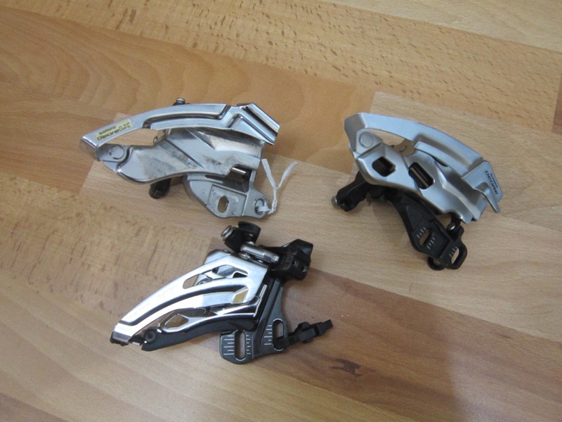 Lot of Shimano e-type Direct Mount Front Derailleurs