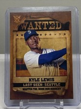 2021 Topps Big League Wanted #WT-5 Kyle Lewis - Seattle Mariners