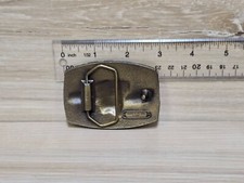 Vintage FRYE Cowboy  Horse Western Belt Buckle